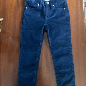 NWOT- CREWCUTS GIRLS NAVY CORDUROYS